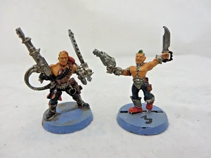 Necromunda Gangers Lot 2 Metal OOP bemalt - Bild 1 von 2