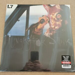 L7 - Hungry For Stink - Clear/Red Vinyl LP