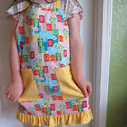 Kid's lined Apron Ruffle and 2 Pockets