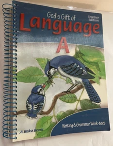 A Beka Gods Gift of Language A Teacher Edition Pb 2002 61123006 - Picture 1 of 1