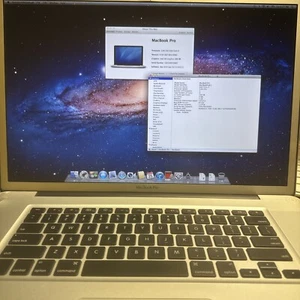 2011 macbook pro 6.1 Lion Core i7 2.6Ghz 4GB 500GB As Is Dent, Bent Dc Jack - Picture 1 of 7