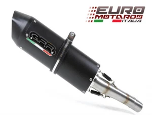 BMW F 650 ST 1993-2002 GPR Fury Black Exhaust Exhaust Approved Terminal - Picture 1 of 3