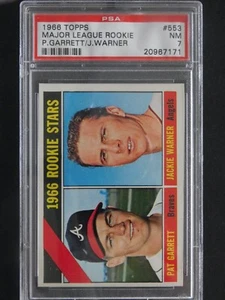 1966 Topps Baseball Card #553 Rookie Stars (NM) PSA 7 - Picture 1 of 2