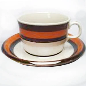 RORSTRAND ANNIKA Tea Cup & Saucer NEW NEVER USED made in Sweden - Picture 1 of 2