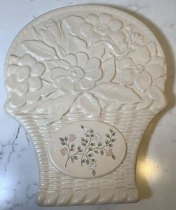 Pfaltzgraff ~ Remembrance~ Flower Basket Trivet ~ HTF - Picture 1 of 4
