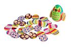Easter crafts | Wooden Crafting Buttons | Egg Shaped | Pack of 25 Buttons