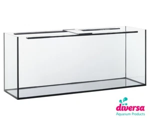 DIVERSA Aquarium Fish Tank Standard & Bow Front ALL SIZES Real Guardian Glass! - Picture 1 of 52