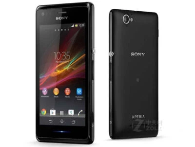 原装索尼 Xperia M C1905 4.0" Wifi 5.0MP 4GB ROM 1GB RAM 触摸屏手机 — 第 1/4 张图片