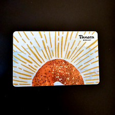 Panera Bread Sunny Bagel NEW COLLECTIBLE GIFT CARD $0