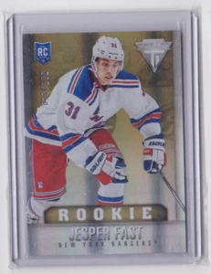 13-14 PANINI TITANIUM DRAFT POSITION ROOKIE SP /100 JESPER FAST #242 N.Y RANGERS - Picture 1 of 2