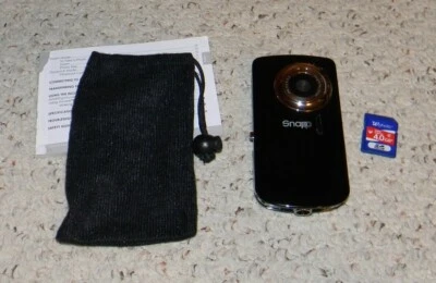 Coby SNAPP - Mini Camcorder with 4 x Digital Zoom 1.8-Inch LCD Screen - Black - Image 1 of 2