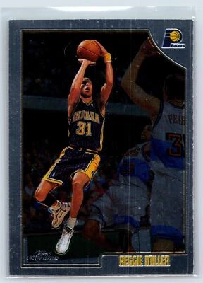 Reggie Miller 1998-99 Topps Chrome Indiana Pacers #158 - Image 1 of 2