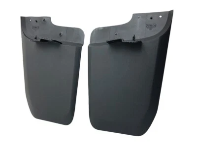 Genuine Shield Mud Protector Ford F450 Chassis Front LH & RH Black 2021 OEM Pair - Image 1 of 4
