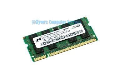 MT16HTF12864HY-667F1 MICRON  MEMORY 1GB 2RX8 PC2-5300S-555-12-ZZ 1GB DDR2 (CA69) - Image 1 of 2