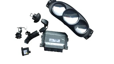 Dacia Sandero II 1.2 Kit Di Serrature Centralina Motore Chiave 237107314R - Immagine 1 di 4