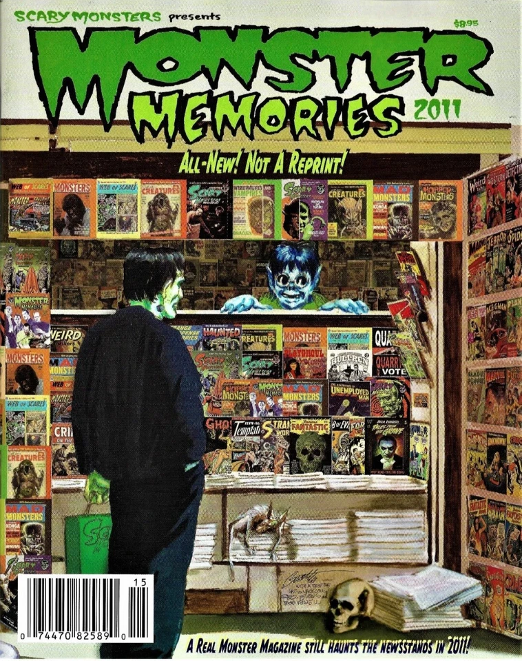 Monster Memories #19  interview with Dr. Creep, Creature Features 2011 US SELLER - Image 1 of 1
