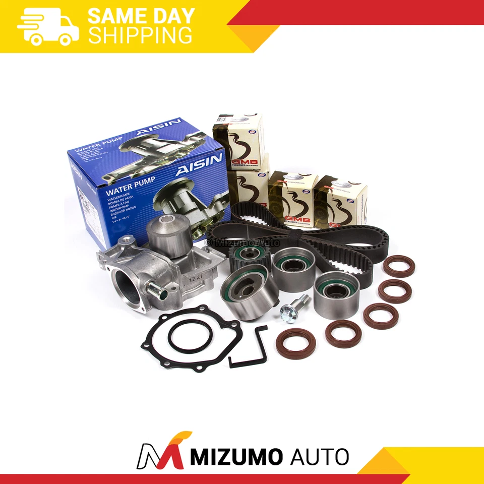 Kit de correa de distribución AISIN bomba de agua apta para 90-97 Subaru Impreza Legacy EJ18 EJ22 Foto 1 de 4