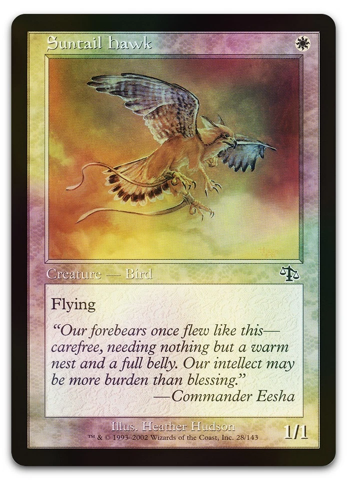 Suntail Hawk #28 (Foil) (LP) Judgment JUD Magic MTG - Image 1 of 1