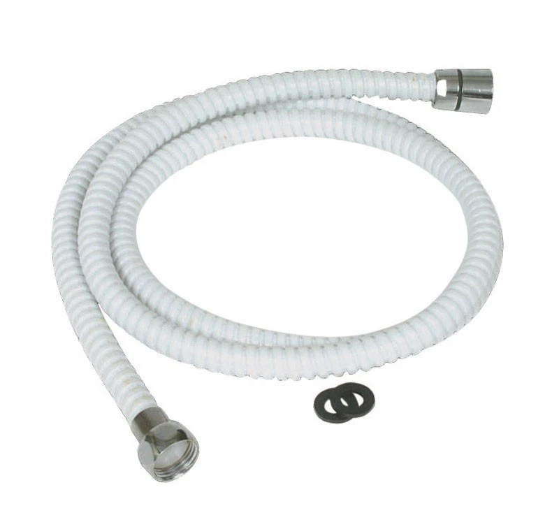 Manguera flexible de ducha de plástico blanco Camco 43717 60 l pulgadas Foto 1 de 1