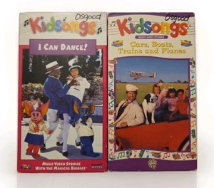 Kidsongs : I Can Dance & Cars Boats Trains Planes VHS Lot  Music Video Biggles  - Picture 1 of 9