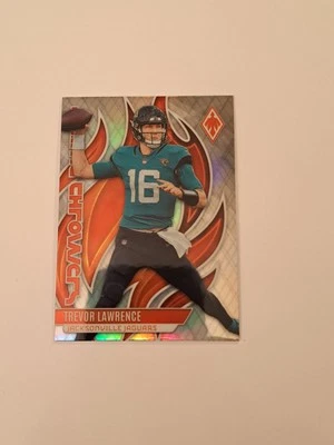 2023 Panini Phoenix TREVOR LAWRENCE Flamethrowers Insert SILVER #FLA-22 - Image 1 of 4