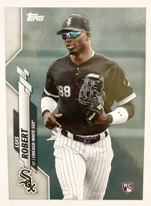 2020 Topps Complete Set #392 LUIS ROBERT Rookie Image Variation SP White Sox RC - Bild 1 von 2