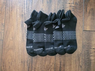 Bombas Socks Unisex Ankle Size MEDIUM (Men's 6-9.5, Women's 7.5-11) 5 Pairs - Image 1 of 3