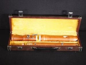 ZEN-ON 2300B Tenor Recorder w/Hardcase Ships From JAPAN - Picture 1 of 8
