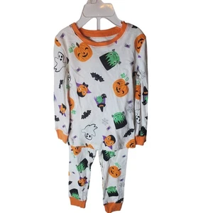 Tommy Bahama 2T Set Pigiama Due Pezzi Halloween Frankenstein, Nuovo con etichette - Foto 1 di 6