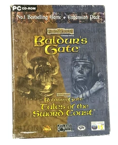 Baldurs Gate & Tales Of The Sword Coast PC CD-ROM Big Box 1999 6 discos completos - Imagen 1 de 17