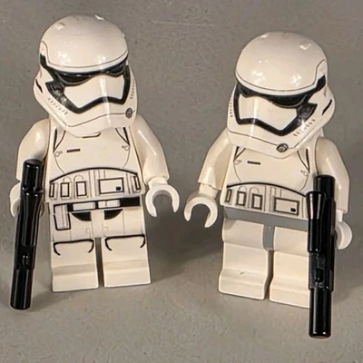 LEGO Star Wars FIRST ORDER STORMTROOPER Minifgure (Lot Of 2)  - Image 1 of 4