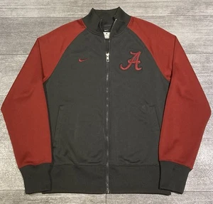 Nike Sportswear ALABAMA CRIMSON TIDE Full-Zip Athletic Jacket Mens S Dark Gray - Picture 1 of 6