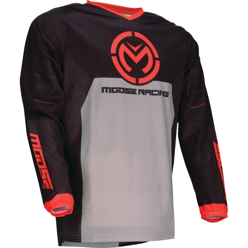 Moose Racing 2910-8167 Qualifier Jersey Sm Orange/Black — 第 1/1 张图片