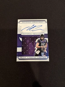 2023 National Treasures Collegiate Signature /49 Max Duggan #CSS-MD Auto (RC) - Picture 1 of 2