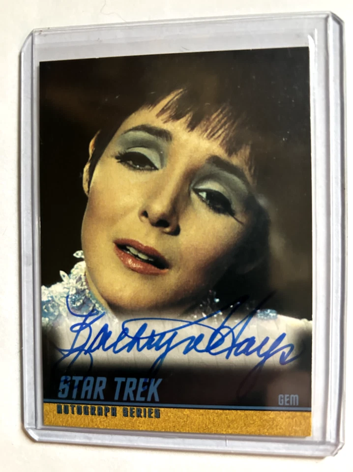 1998 Skybox Star Trek TOS  A110 as Kathryn Hays Autograph The Empath - Image 1 of 2