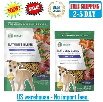 Dr. Marty Nature's Blend Small Breed Premium Freeze-Dried Raw Dog Food for Dogs