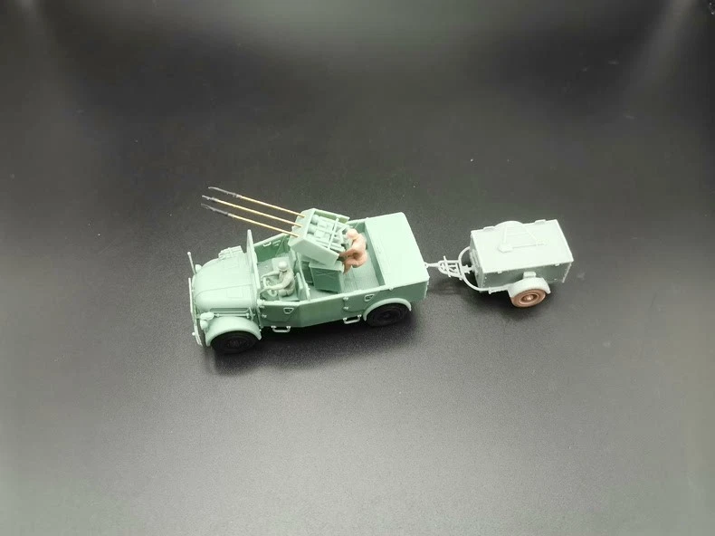 3D printing 1/72/87/48 German Steyr Vehicle MG151 triple gun model - Image 1 of 4