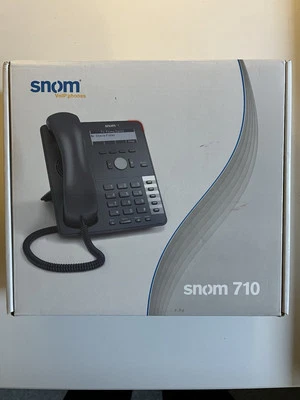 Snom 710 IP-Telefon, neu, Originalverpackung - Bild 1 von 2