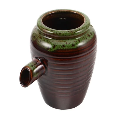  Fontaine de jardin extérieure, cracheur, étang, pompe à eau, pot en céramique à - Photo 1/4