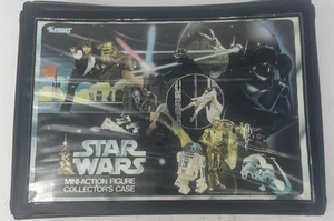 Vintage Original Kenner Star Wars 21 Figures In Original Vinyl Case - Imagen 1 de 22