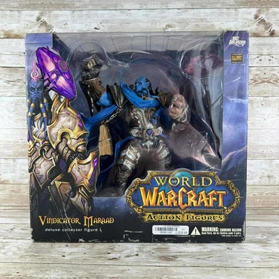 Figura Coleccionista DC Unlimited World of Warcraft Vindicator Maraad Deluxe SELLADA Foto 1 de 4