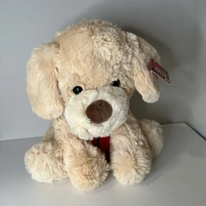 PLUSH Beige Puppy Dog Stuffed Animal Golden Retriever SO SOFT SUPER CUTE SUPER - Picture 1 of 2
