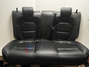 Asiento trasero completo MG ZS 2017-2024 respaldo y base cuero negro puntada blanca - Imagen 1 de 9