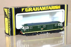 GRAHAM FARISH SILVER FOX MODELS KIT BUILT BR GREEN CLASS 35 HYMEK LOCO D7021 mz - Picture 1 of 1