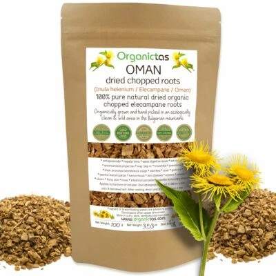 Hierba suelta orgánica raíz ELECAMPANE para sistema inmunológico, antiparásitos, gusanos, ect Foto 1 de 4