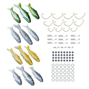 102 Piece Kit + Lifelike Lure For All Fish + Durable Material That Catches Fish - Picture 1 of 7
