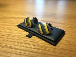 *****A Beautiful pair of “Thomas PINK” Multicoloured Enamel Cufflinks***** - Picture 1 of 12