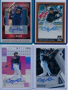 EIN 4-KARTEN KONVOLUT - GREG ALLEN RC AUTOGRAMME (Elite, Optic, Status & Phoenix) !!! - Bild 1 von 2