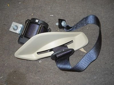 NUEVO OEM 2010-2016 LINCOLN MKT CONJUNTO DE CINTURÓN DE SEGURIDAD TRASERO SEGUNDA FILA CARBÓN Foto 1 de 2