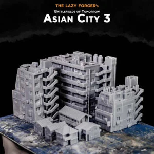 Asia City, Pack 03 [8 Gebäude] - 6-8mm Maßstab - Full Spectrum Dominance - Bild 1 von 5